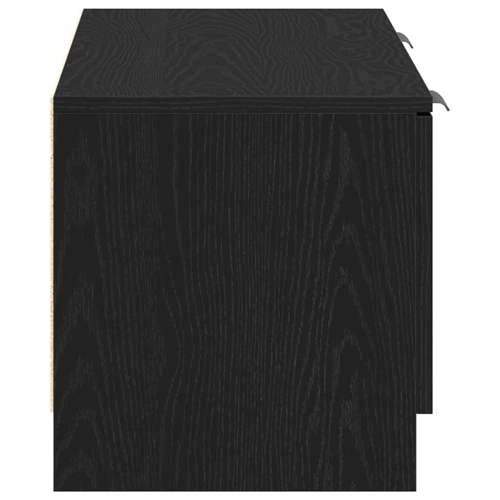 TV Cabinet Black 102 x 35 x 36.5 cm Engineered wood